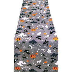 14 x 108 Inch Halloween Elegant Décor Cotton Tablerunner